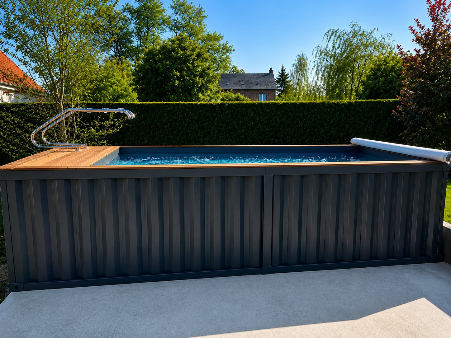 Aperçu de la piscine container Aquabox